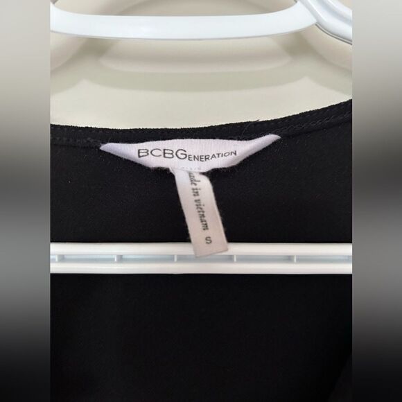 BCBGeneration Black Skirt Romper - Picture 5 of 14